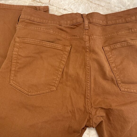 Jcrew five pocket pant garment dyed Bronze Clay color - Picture 3 of 6